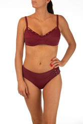 BIKINI FERRETTO COPPA D ROSSO 25B-073KCR-979 VINO MARETTE